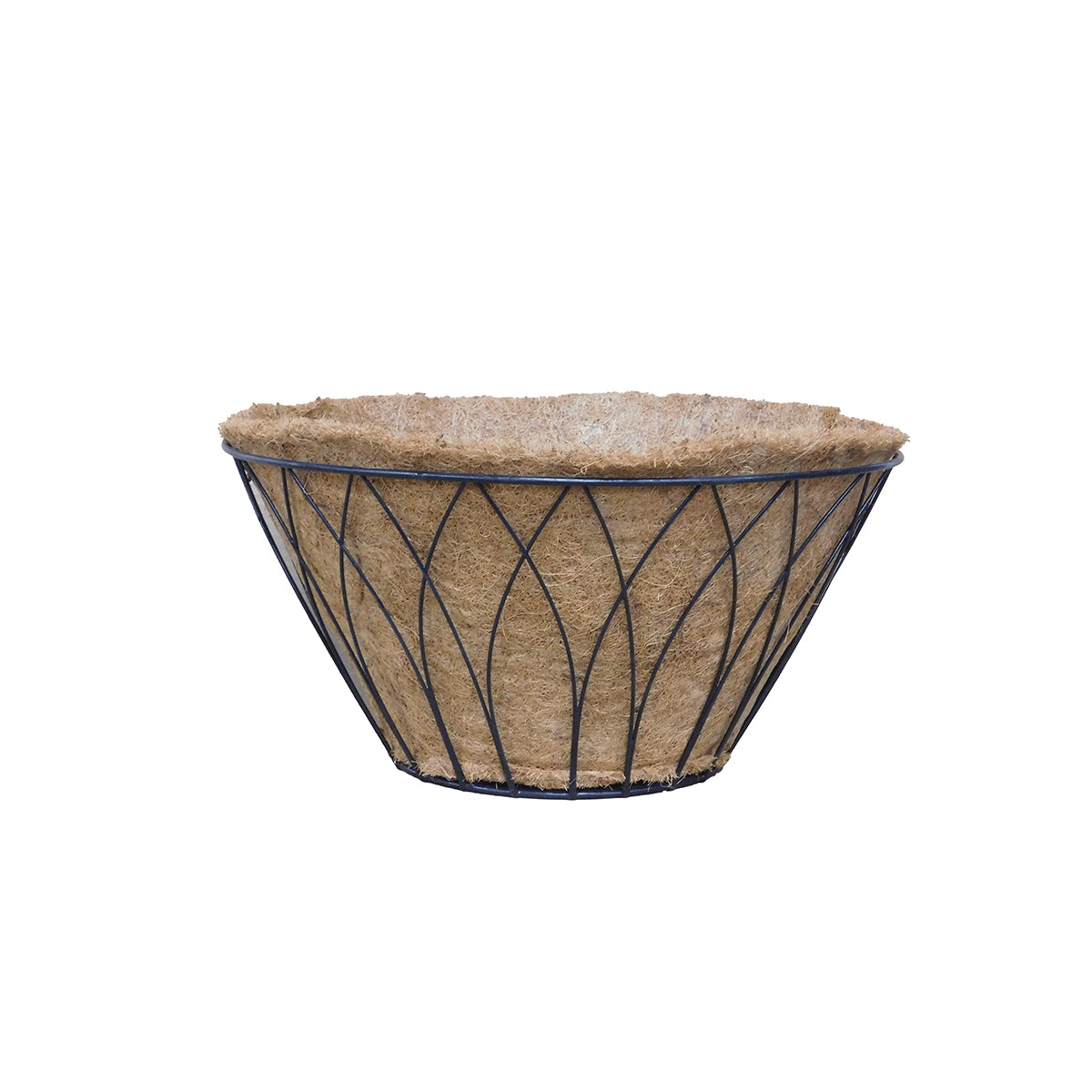 Coco Flat Hanging Basket