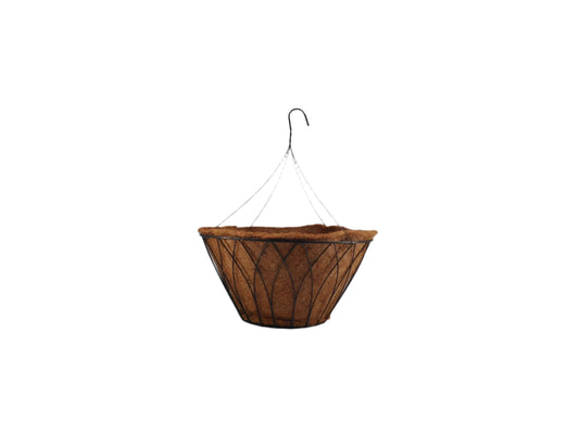 Coco Flat Hanging Basket