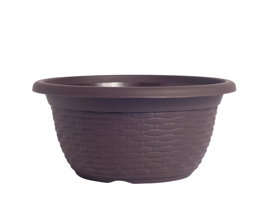 Basket Weave Round Bowl