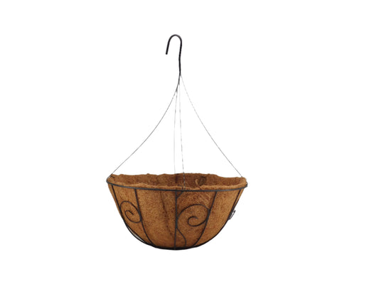Coco Swirl Hanging Basket