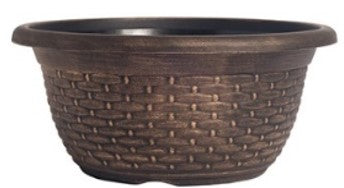 Basket Weave Round Bowl