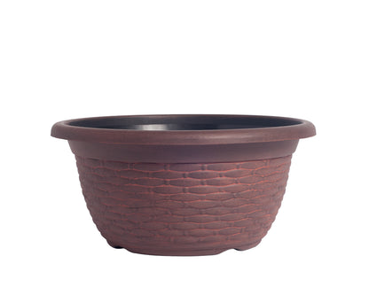 Basket Weave Round Bowl
