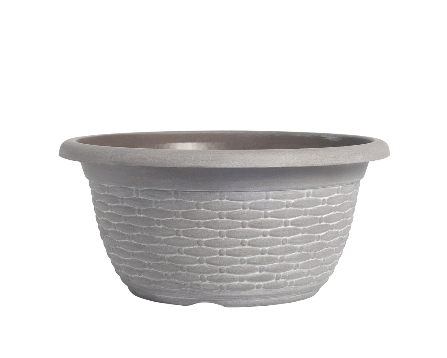 Basket Weave Round Bowl