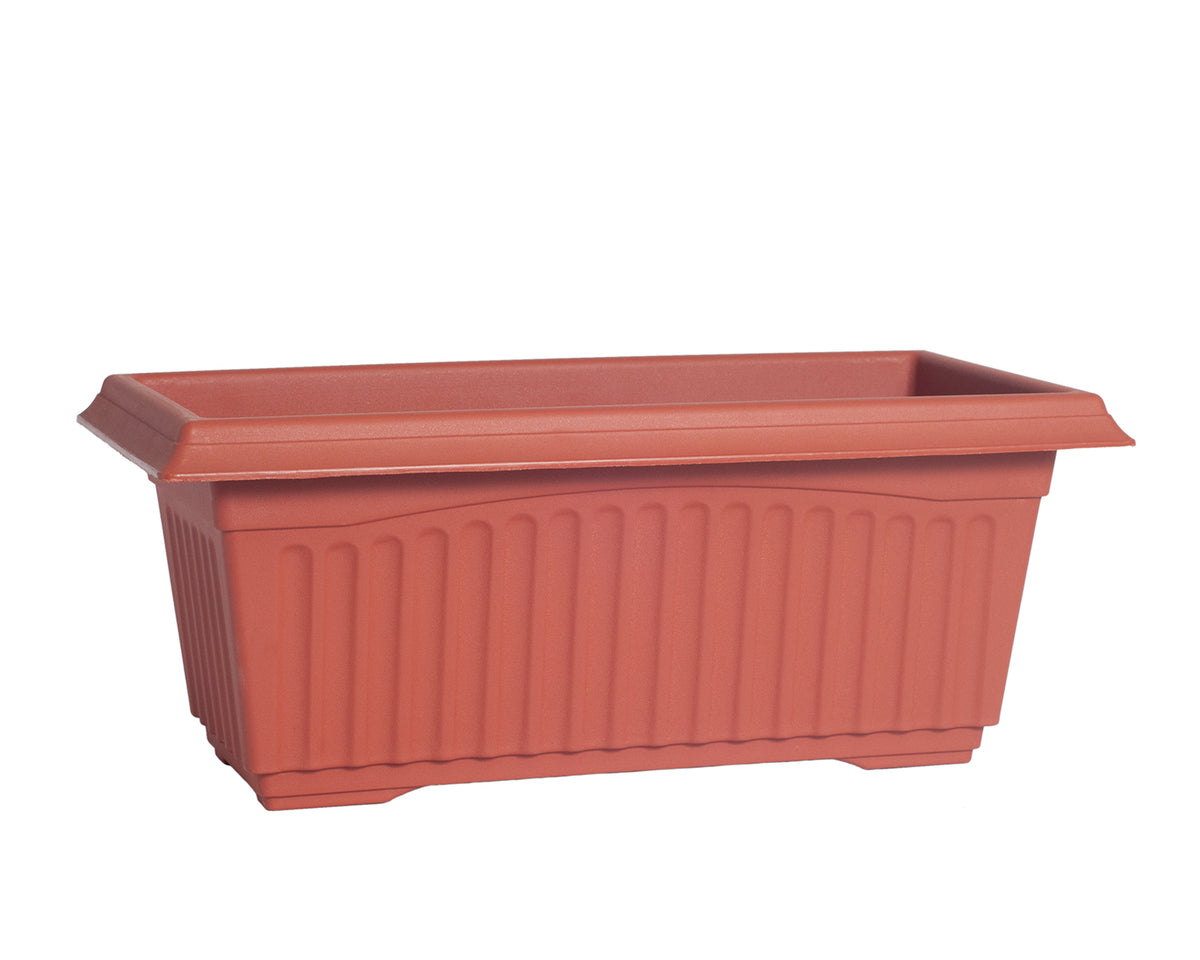 Fluted Window Box Fluted Rectangular Window Box – PEXPlanters