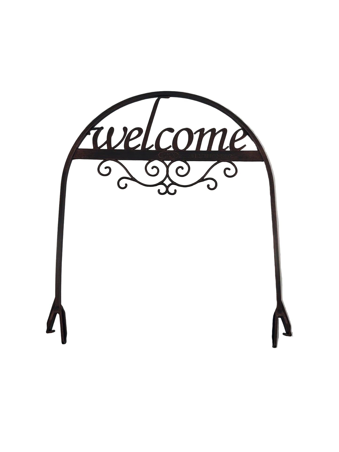 15"H Welcome Sign